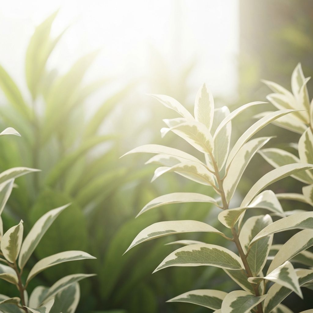 Svetloba skozi listje